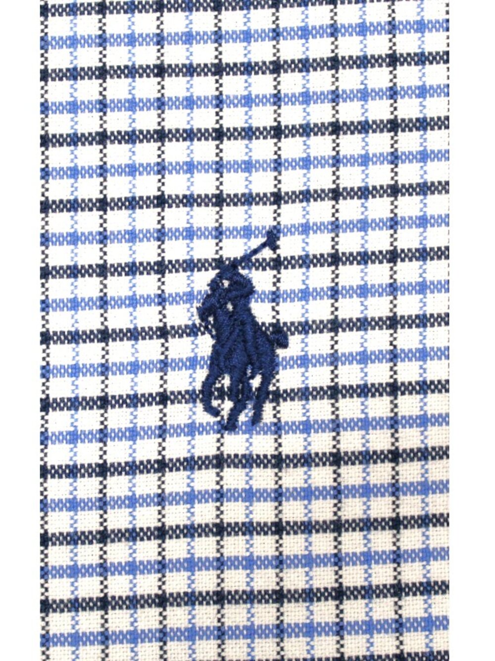 POLO RALPH LAUREN CLASSIC FIT OXFORD SHIRT 100% COTTON BLUE & WHITE X-LARGE, XL